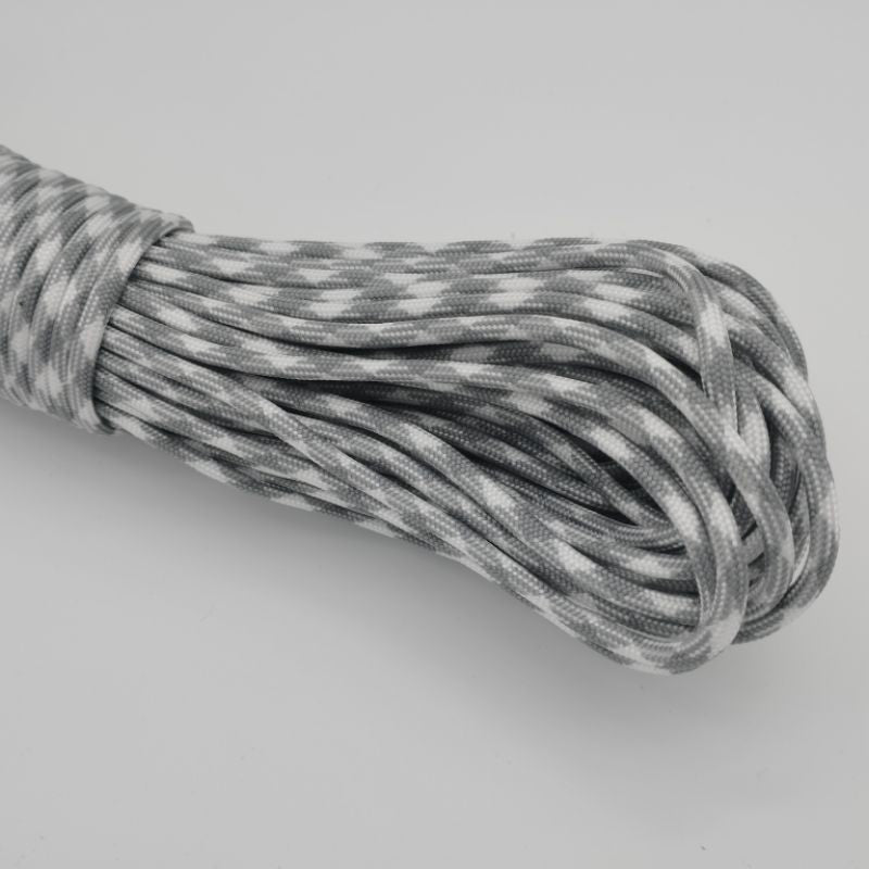 550 Paracord 100ft (30m) Camo Colours, Brown and Black Patterns - Camouflage - Tactical - 4mm - 7 strand - SG Stock
