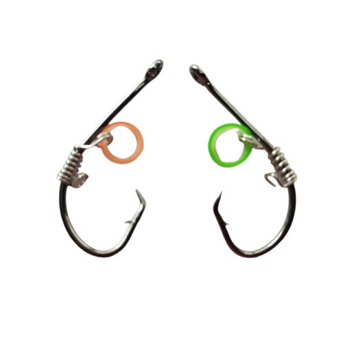 Salt Studio Live Prawn Runner Circle Hook Size 1/0 to 4/0 (Pack of 2)