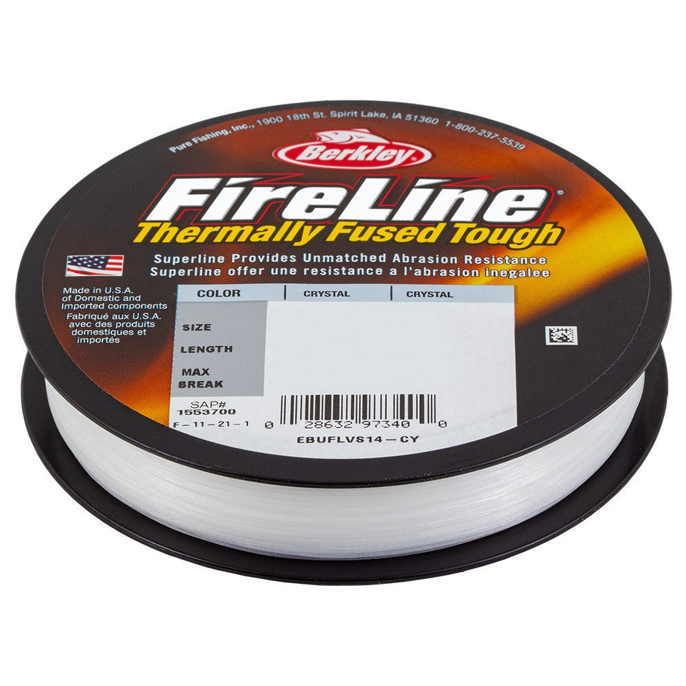 Berkley FireLine Fused Braided Line 20lb 114m / 125y - Made in USA