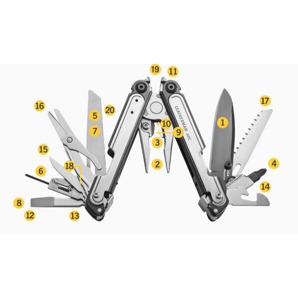 Leatherman ARC Multitool 833076 Black & Silver