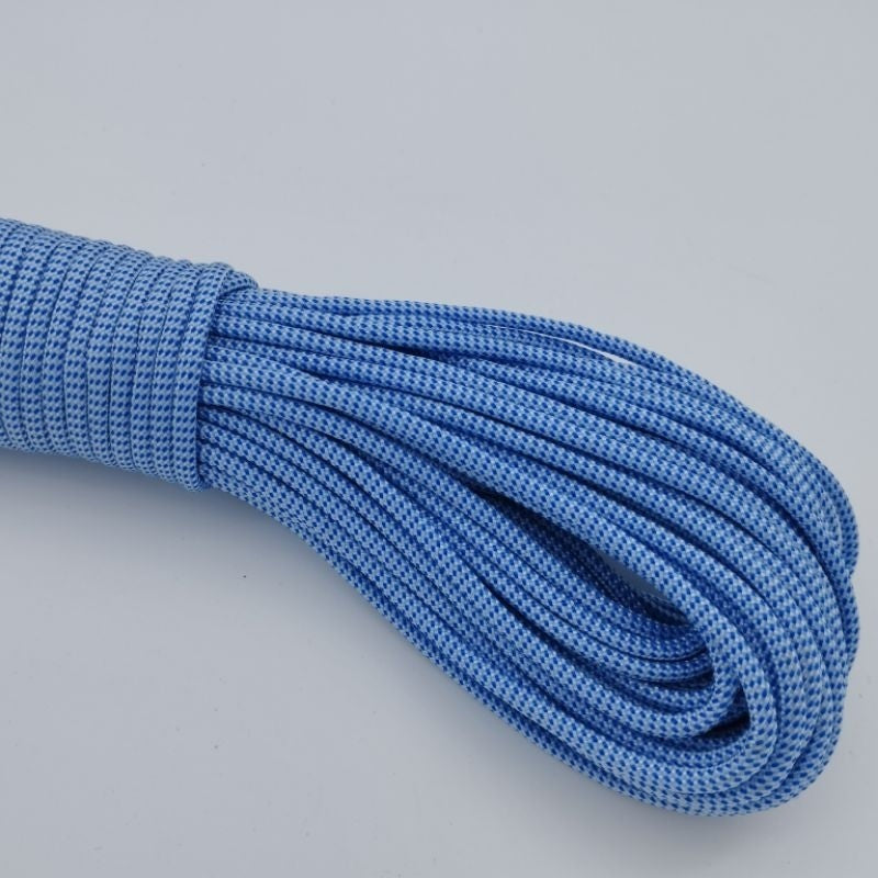 550 Paracord 100ft Patterns - Blues, Grays & Multi-Colour (Rainbows) - 4mm - 7 strand - China Cord - SG Stock