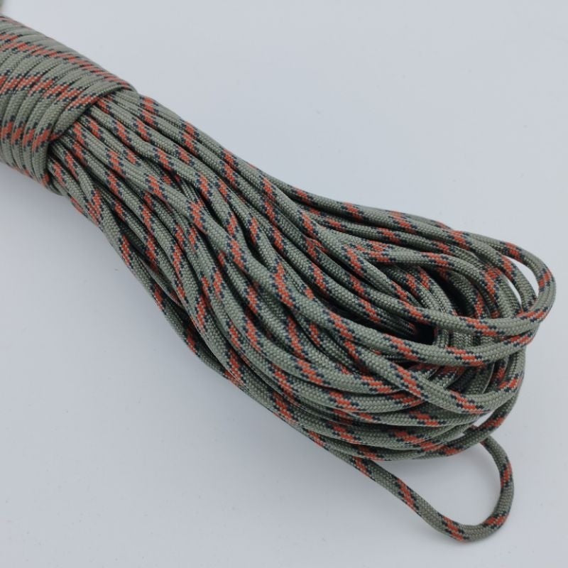 550 Paracord 100ft Patterns - Blues, Grays & Multi-Colour (Rainbows) - 4mm - 7 strand - China Cord - SG Stock