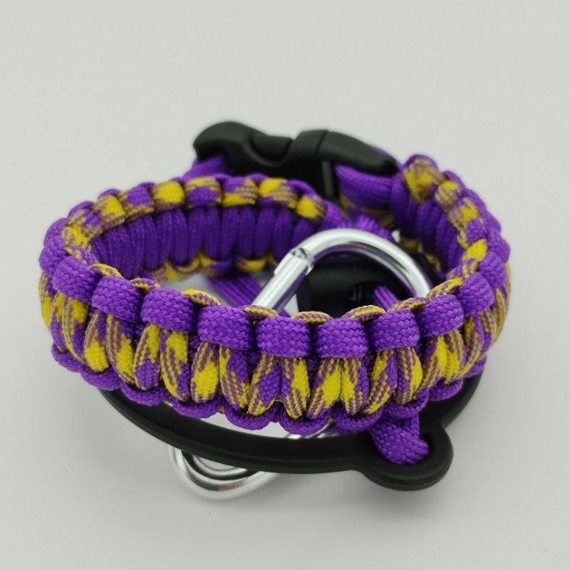 Paracord Bottle Handle Carry / Shoulder Strap - Fits ALL BOTTLES - Nalgene, Camelbak, Mineral Water, Hydroflask, Tumbler