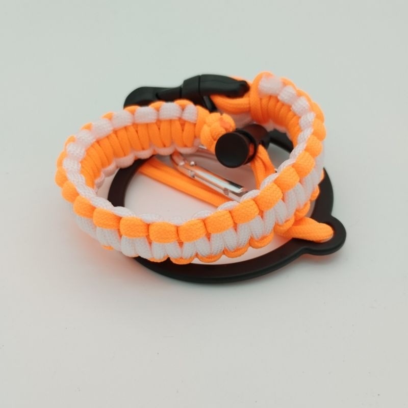 Paracord Bottle Handle Carry / Shoulder Strap - Fits ALL BOTTLES - Nalgene, Camelbak, Mineral Water, Hydroflask, Tumbler