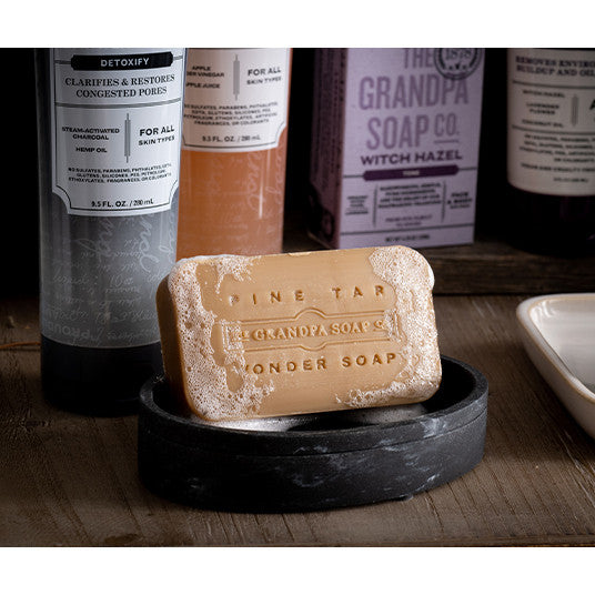 Grandpa Soap Co. Pine Tar Bar Soap - Various Sizes