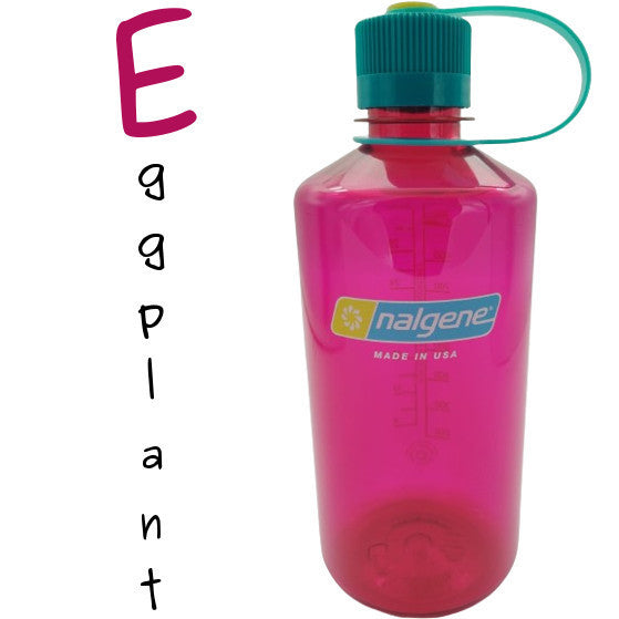 Nalgene 1l Narrow Mouth Water Bottle 32oz Tritan Sustain NM