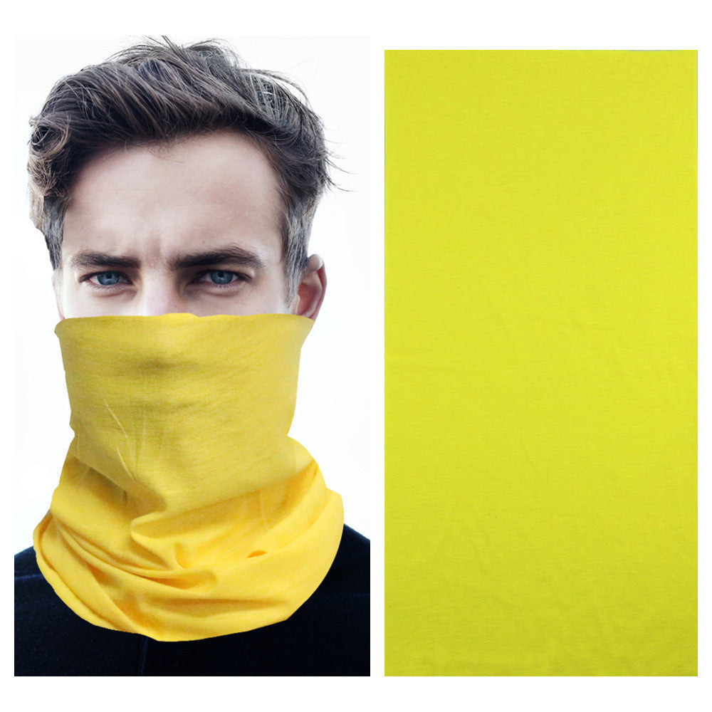 SG Cheapest Seller Multi-functional Head Buff / Bandana Polyester - Solid Colour
