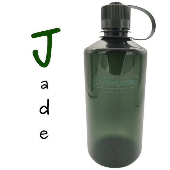Nalgene 1l Narrow Mouth Water Bottle 32oz Tritan Sustain NM