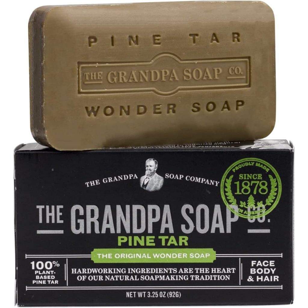 Grandpa Soap Co. Pine Tar Bar Soap - Various Sizes