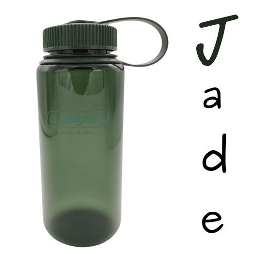 Nalgene 500ml Wide Mouth Water Bottles - 16oz - Tritan Sustain (Markings to 400ml, 500ml Volume to brim) WM