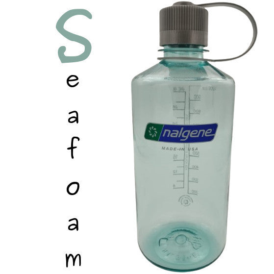 Nalgene 1l Narrow Mouth Water Bottle 32oz Tritan Sustain NM