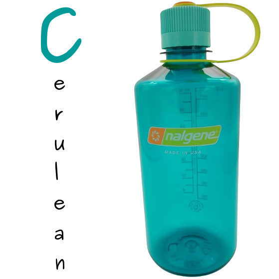 Nalgene 1l Narrow Mouth Water Bottle 32oz Tritan Sustain NM