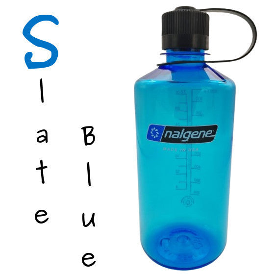 Nalgene 1l Narrow Mouth Water Bottle 32oz Tritan Sustain NM