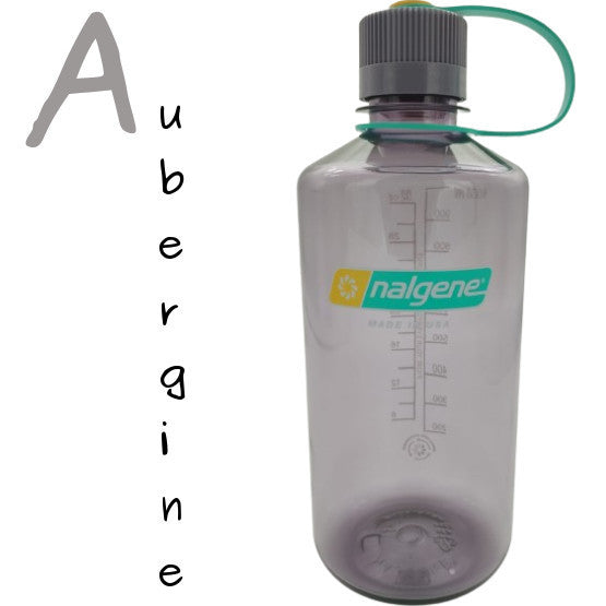 Nalgene 1l Narrow Mouth Water Bottle 32oz Tritan Sustain NM