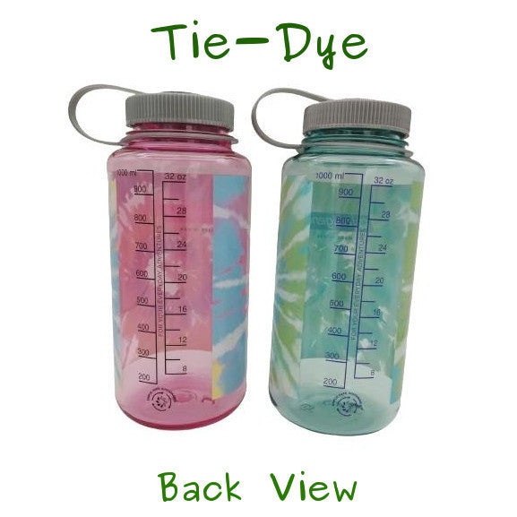 Nalgene 1l / 32oz Limited Edition Wide Mouth Water Bottle Camo, Botanical, Landscapes & Tie-Dye - Waterbottle Series