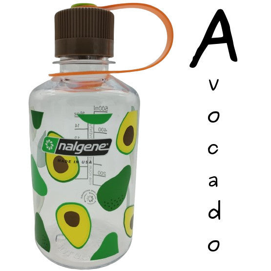 Nalgene 500ml Narrow Mouth Water Bottle 16oz Sustain NM