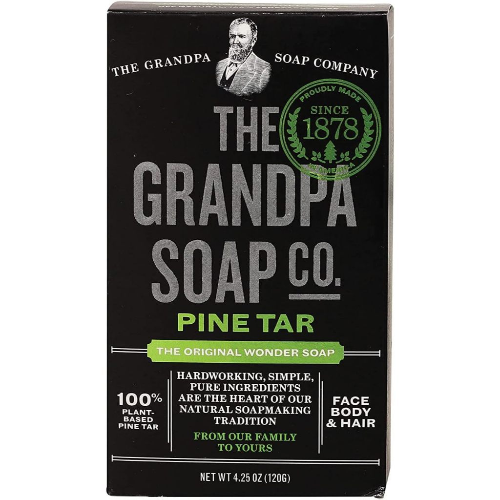 Grandpa Soap Co. Pine Tar Bar Soap - Various Sizes