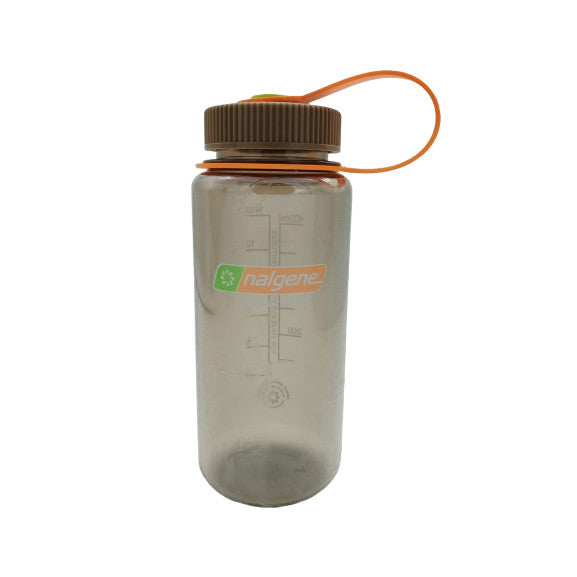 Nalgene 500ml Wide Mouth Water Bottles - 16oz - Tritan Sustain (Markings to 400ml, 500ml Volume to brim) WM