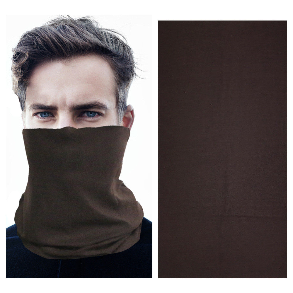 SG Cheapest Seller Multi-functional Head Buff / Bandana Polyester - Solid Colour