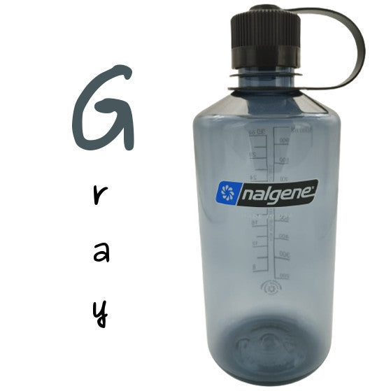 Nalgene 1l Narrow Mouth Water Bottle 32oz Tritan Sustain NM