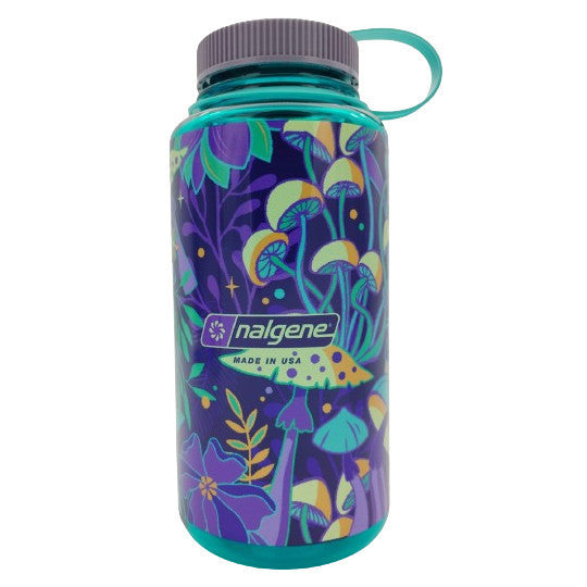 Nalgene 1l / 32oz Limited Edition Wide Mouth Water Bottle Camo, Botanical, Landscapes & Tie-Dye - Waterbottle Series