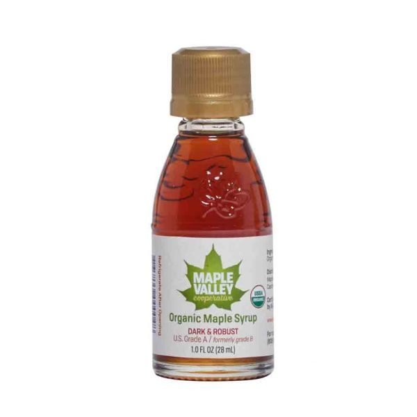 Maple Valley Organic Maple Syrup - Grade A - Amber & Dark - Made in USA - 354ml