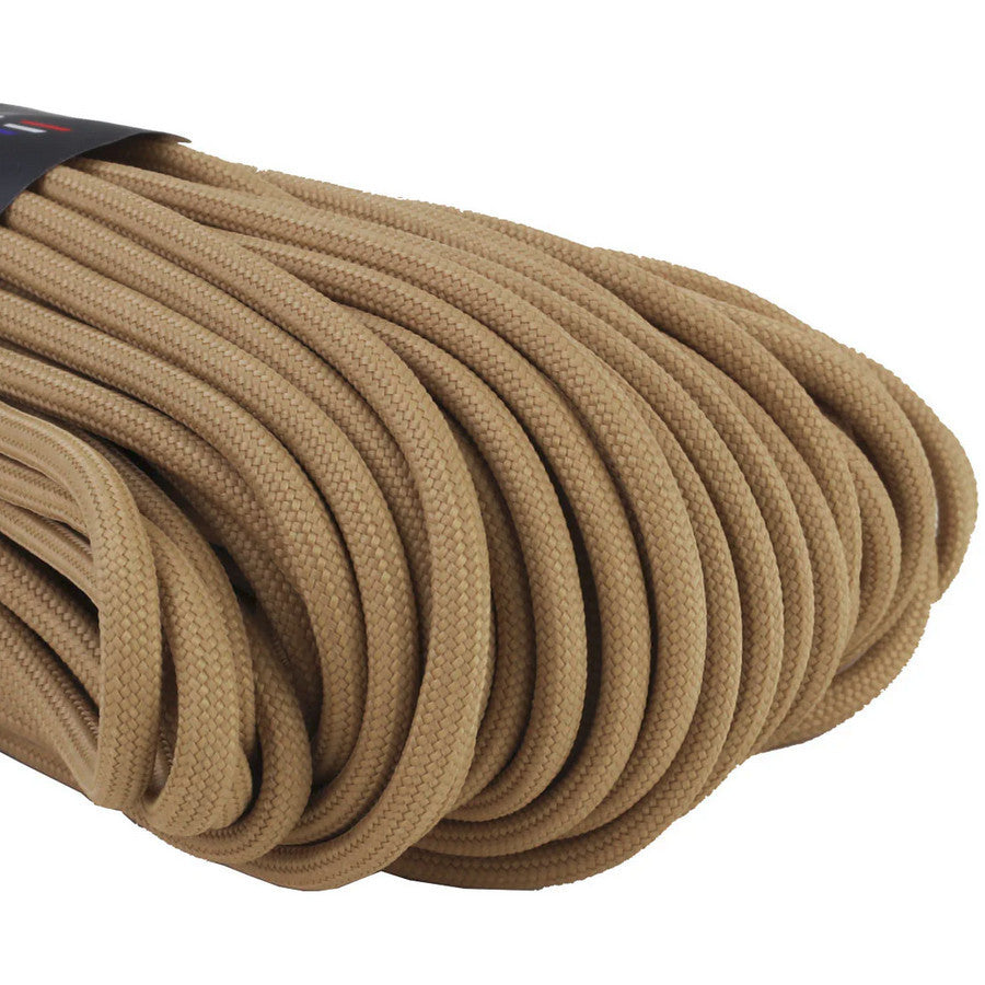 USA-Made Atwood 550 Paracord Solid Colours 30m 4mm 7-Strand 100 feet