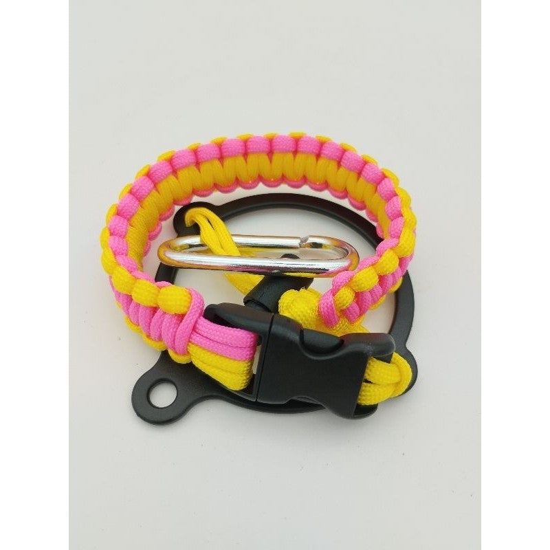 Paracord Bottle Handle Carry / Shoulder Strap - Fits ALL BOTTLES - Nalgene, Camelbak, Mineral Water, Hydroflask, Tumbler