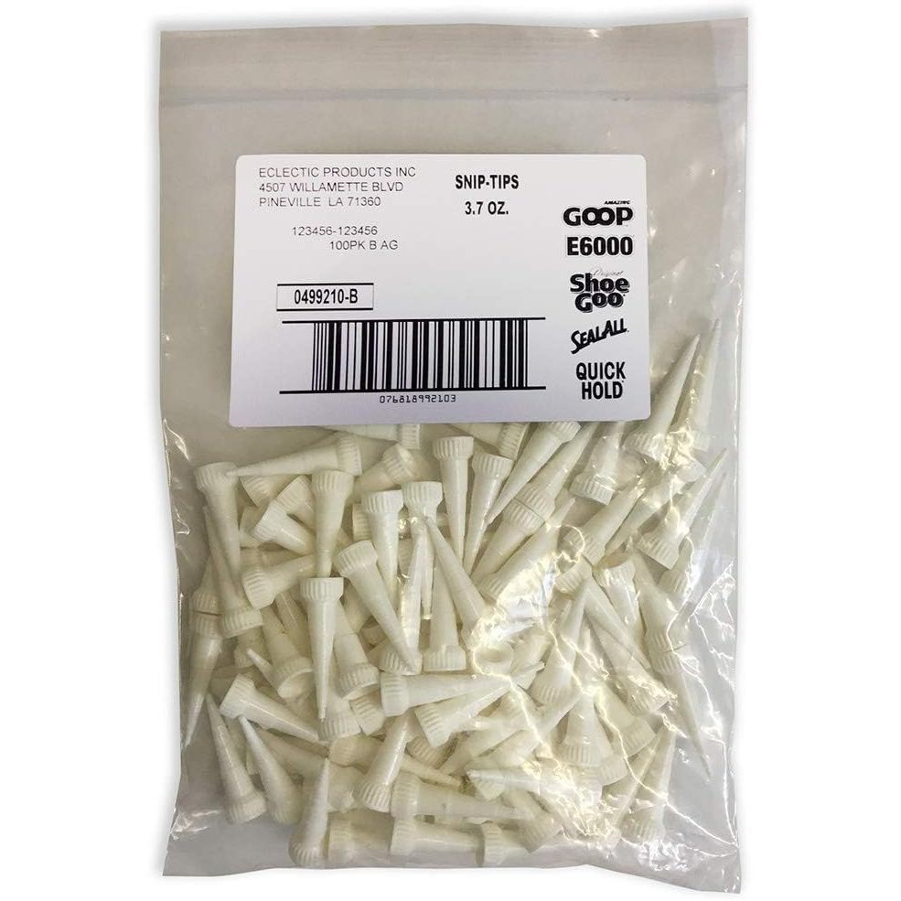 Eclectic Products Snip-Tips for Adhesives - E6000, Shoe Goo, Amazing Goop, Quickhold (Per Piece)