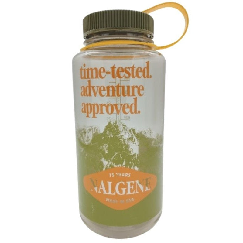 Nalgene 1l / 32oz Limited Edition Wide Mouth Water Bottle Camo, Botanical, Landscapes & Tie-Dye - Waterbottle Series
