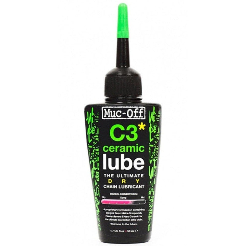 Cheapest Muc-Off C3 Ceramic Dry Lube for Bicycle Cleaning and Maintenance 120ml 5ml