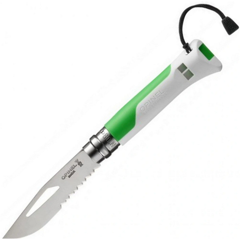 Opinel No 8 Outdoor Folding Knife w Whistle