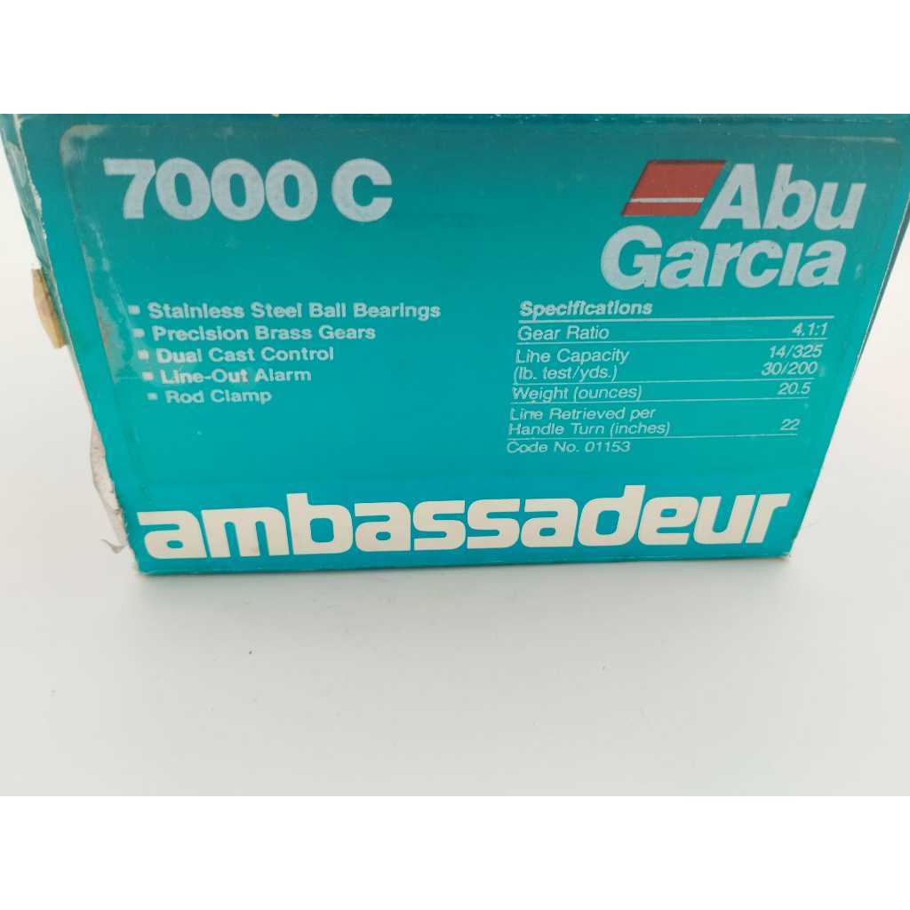 Abu Garcia Ambassadeur 7000C Overhead Reel