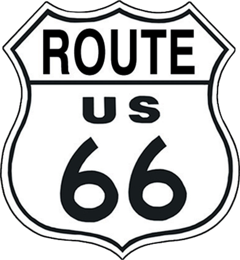 Route 66 Shield Tin Sign