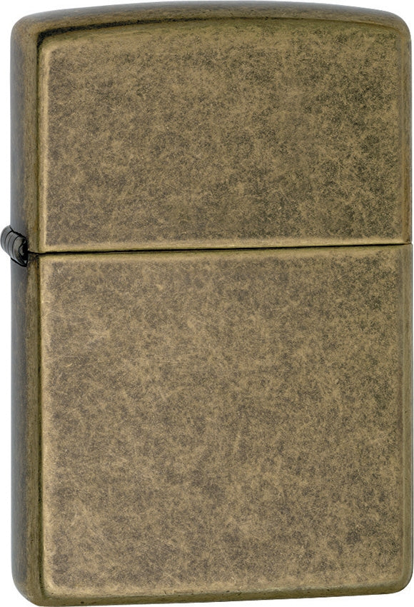 Zippo Classic Antique Brass Lighter 201FB