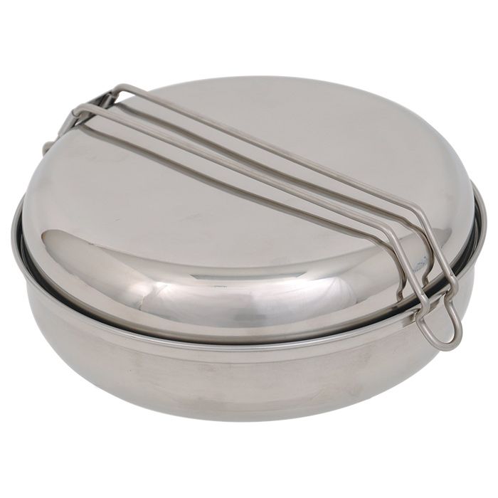 OliCamp Deluxe Stainless Steel Mess Kit