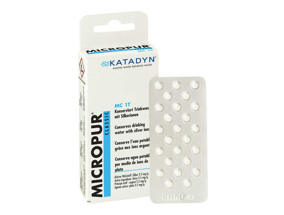 Katadyn Micropur Classic Water Conservation Tablets MC 1T