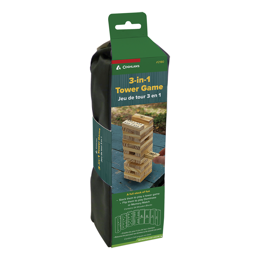 Coghlans 3-in-1 Tower Game