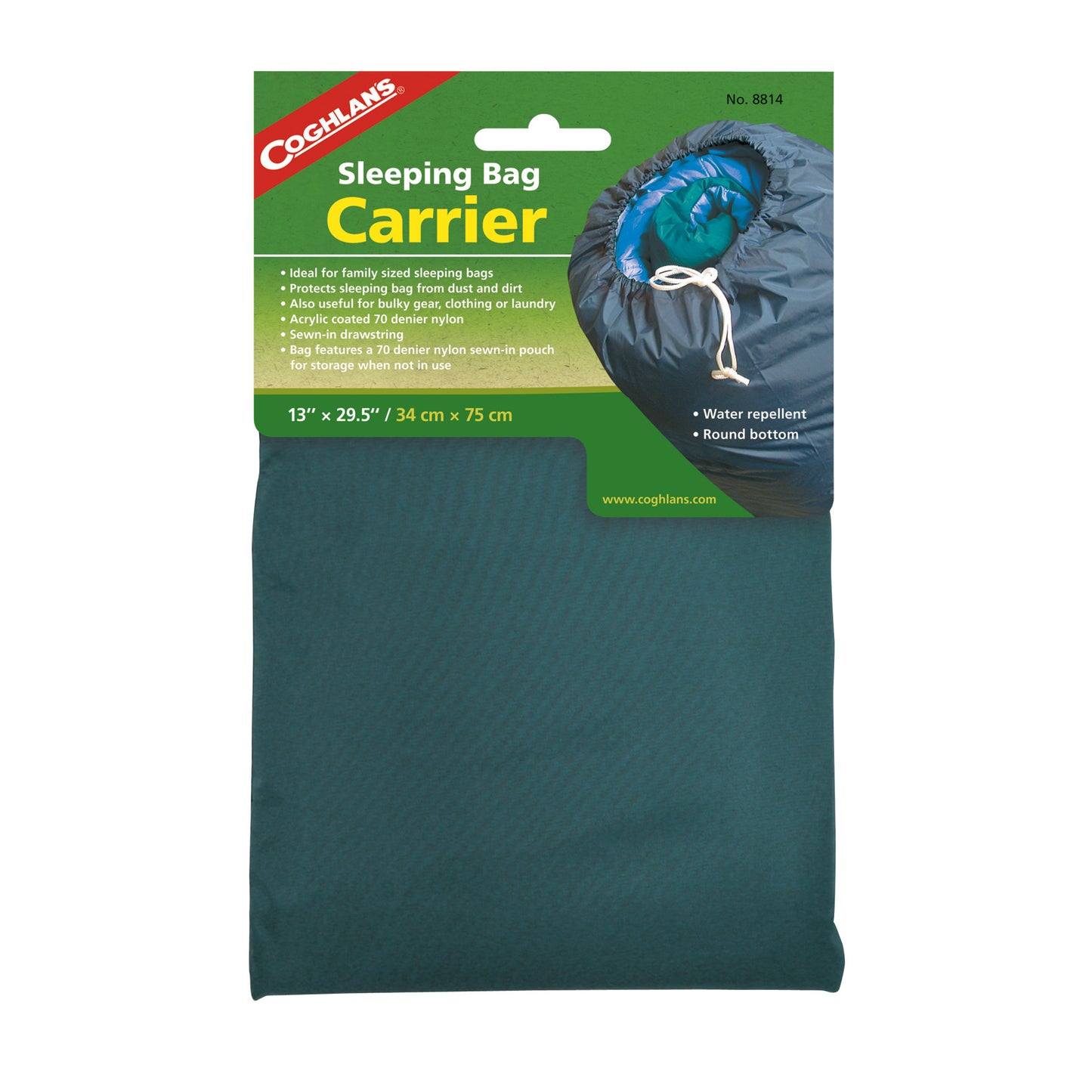 Coghlans Sleeping Bag Carrier - Nalno.com Outdoor Equipment