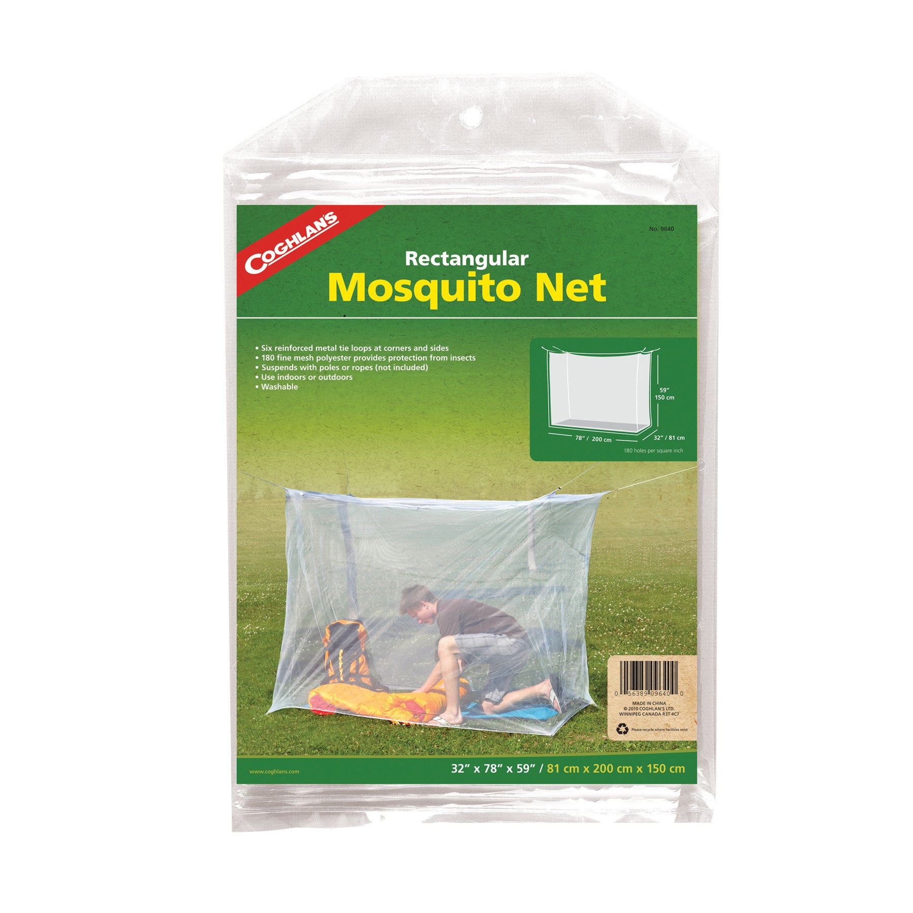 Coghlans Mosquito Net Single White - Nalno.com Outdoor Equipment