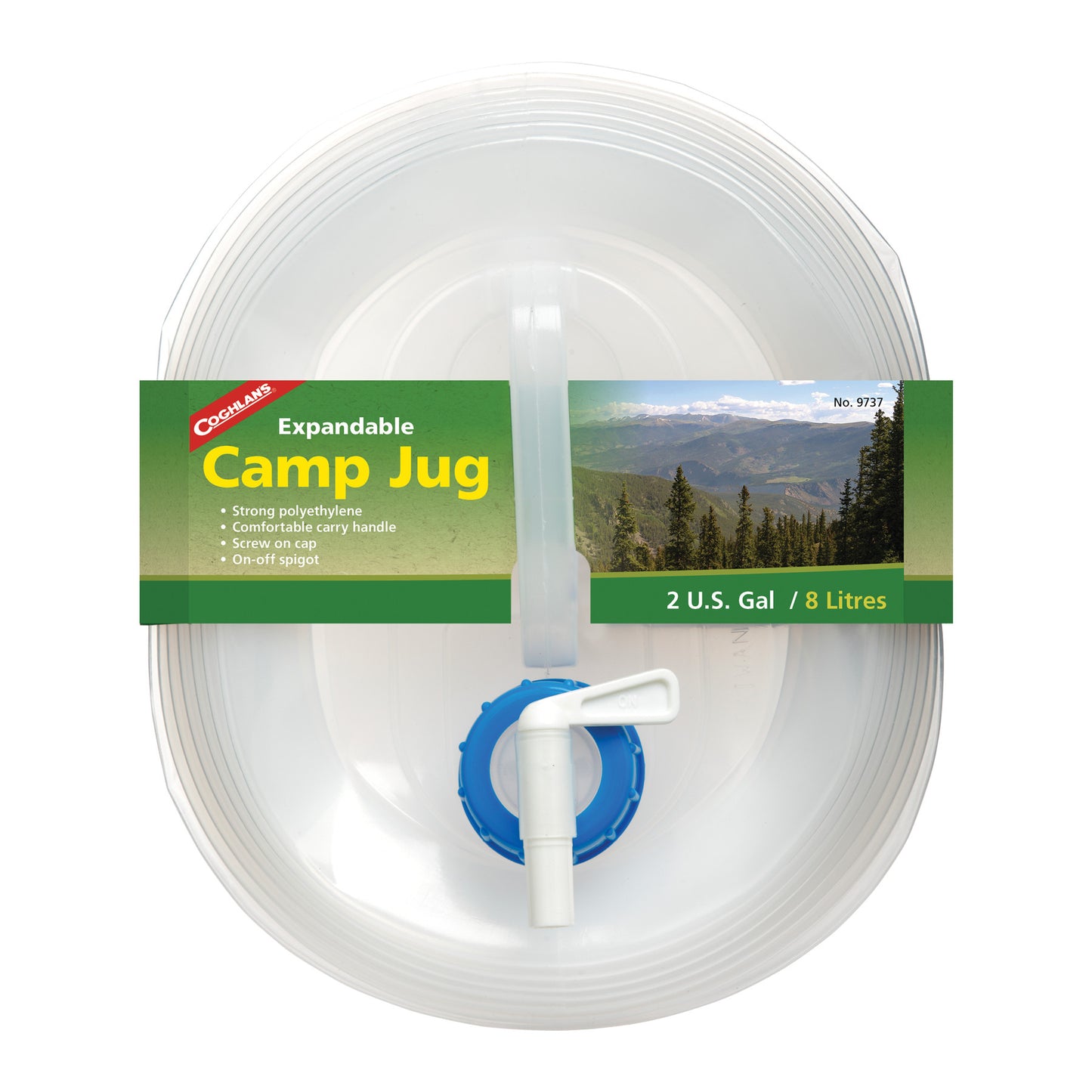 Coghlan's Expandable Camp Jug 8L - Nalno.com Outdoor Equipment - 2