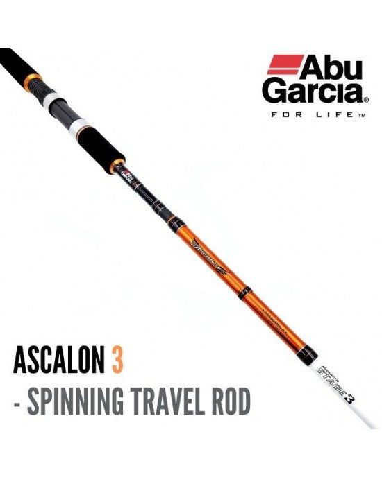 Abu Garcia Super Ascalon 3 4-PC Spin Travel Rod