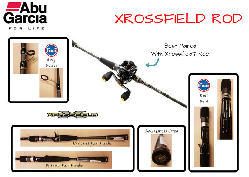 citadel fishing pole Abu Garcia XrossField BC Rod ML – Nalno.com Outdoor Equipment