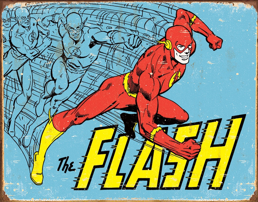 Flash Retro Tin Sign
