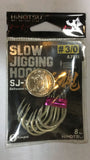 Hinotsu Slow Jigging Hook SJ-1 Sz 1/0 to 9/0