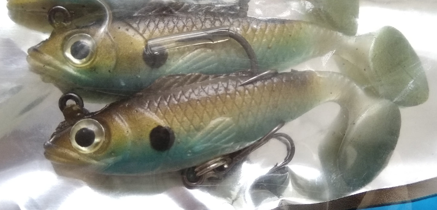 White Rabbit Soft Lures 6.4cm