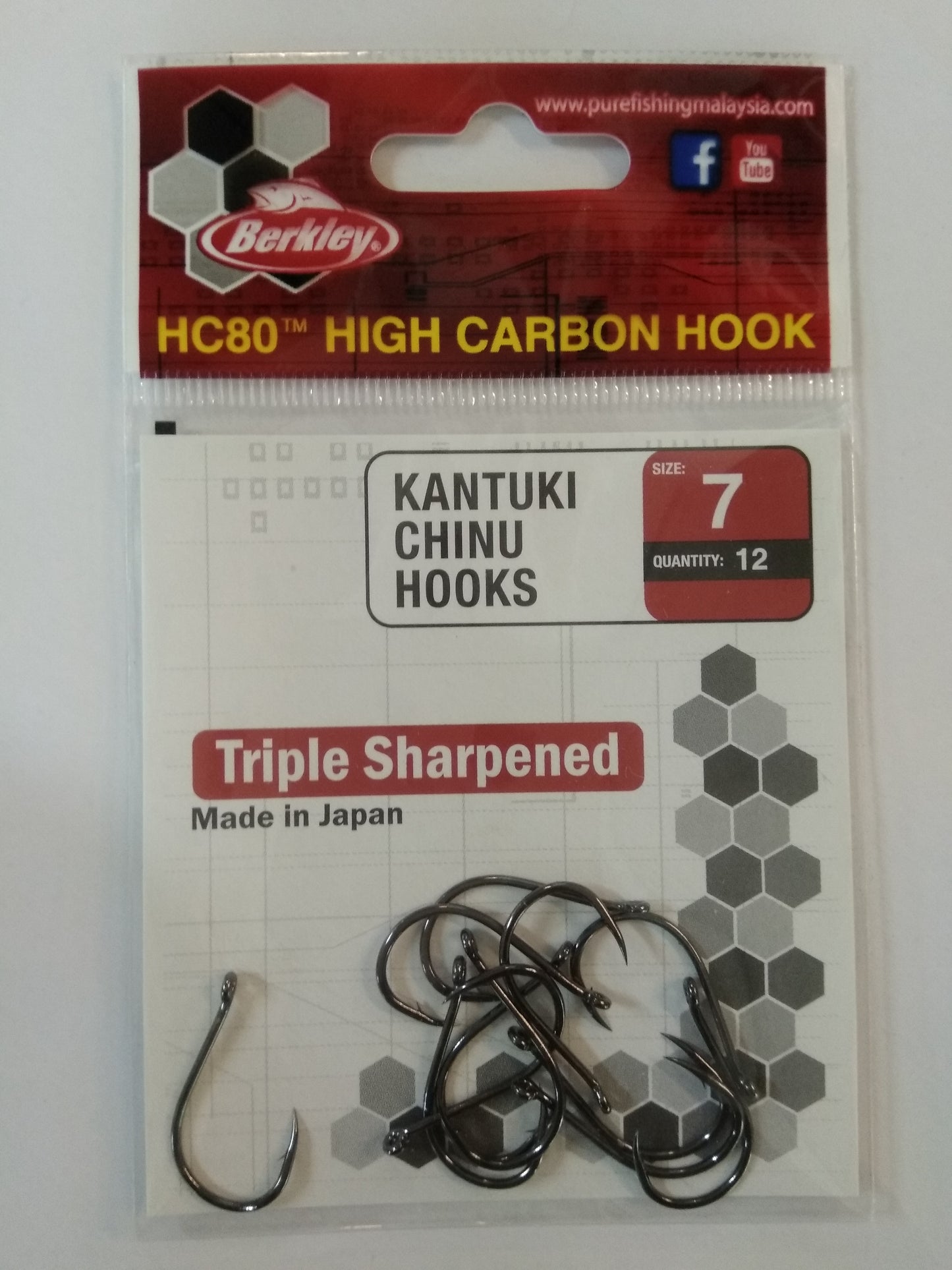 Berkley Kantuki Chinu Baiting Hooks
