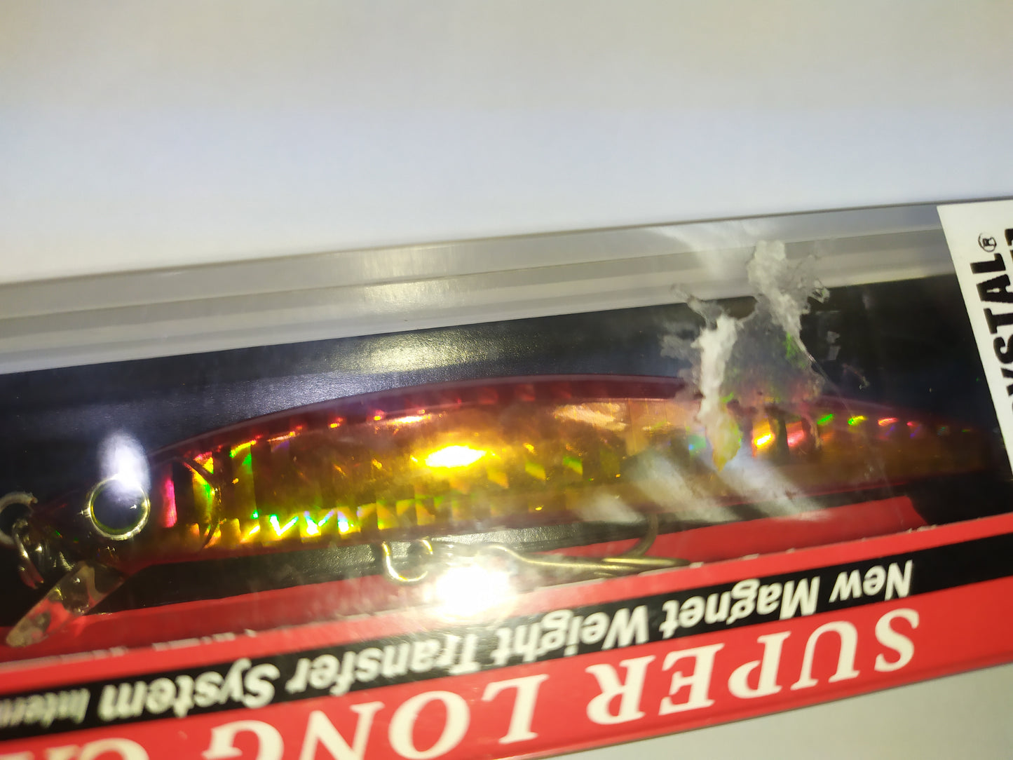 Yo-zuri Mag Crystal Minnow F 85mm