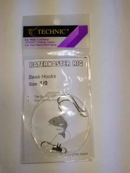 Technic Paternoster 2 hook Pre-tied Rig –  Outdoor Equipment