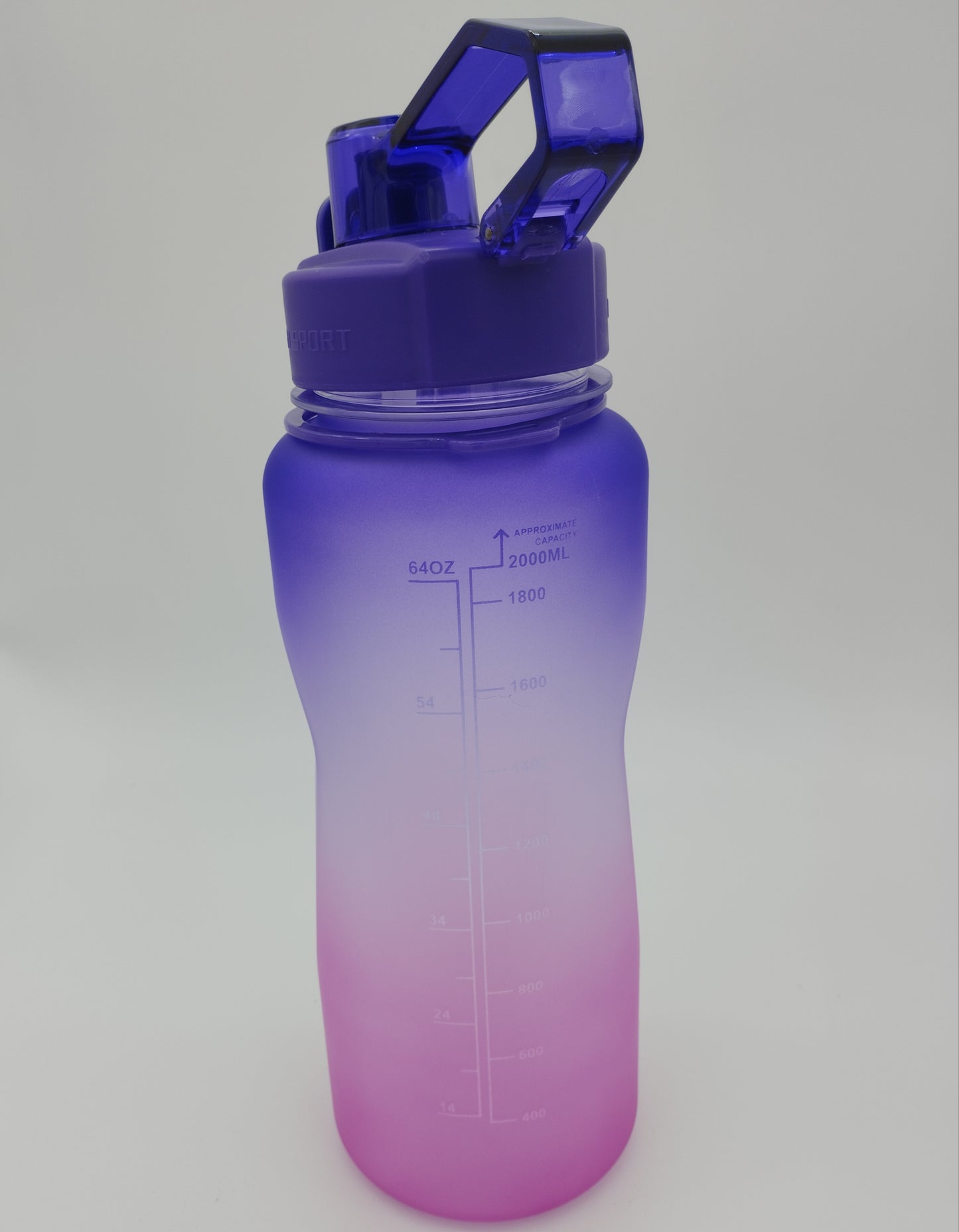 1L & 2L Water Bottle with Straw